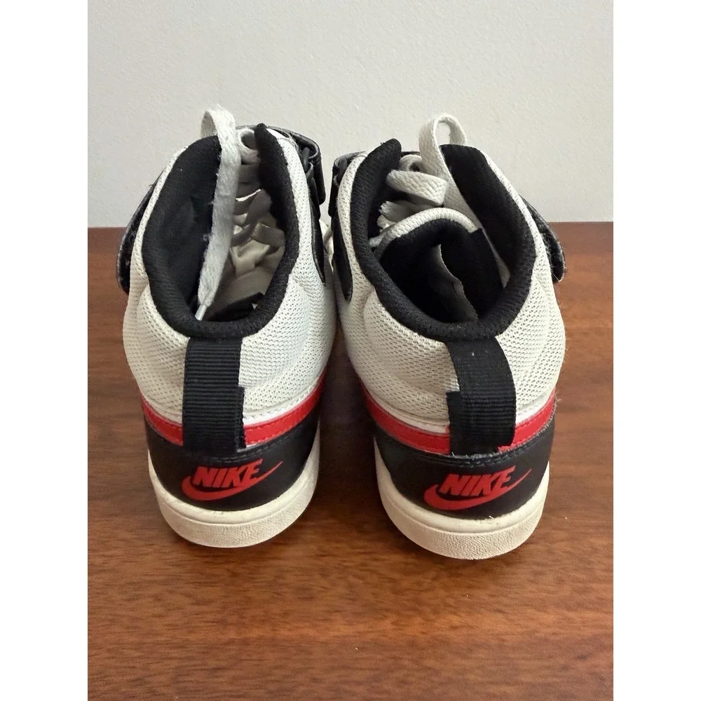 Nike white black